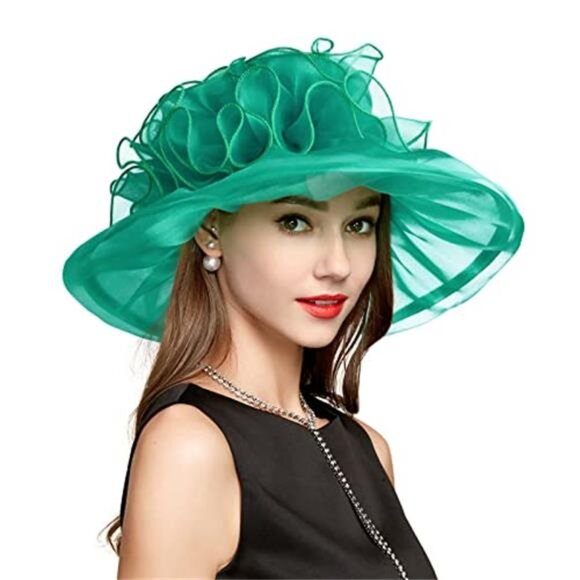 Women\'s Derby Hat Classy Organza Sun Hat main image 4